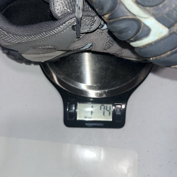 Merrell Women's Gray Blue Sneakers Hiking Shoes 7 Rugged Camping Outdoor - Picture 12 of 12